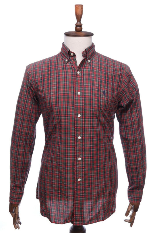 POLO RALPH LAUREN Multicolored Check Custom Fit Cotton Shirt M