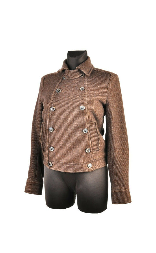 Women's A.P.C. Brown Cotton Jacket Size 34