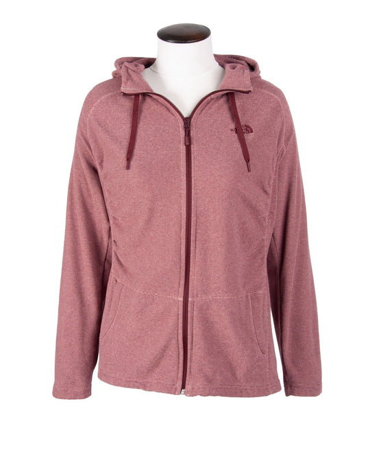 THE NORTH FACE Hoodie Polartec Pink Full-Zip Jumper Size XL