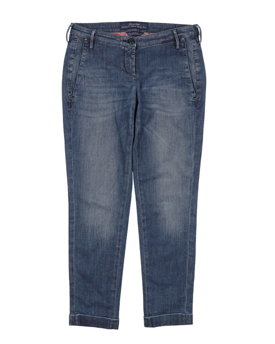JACOB COHEN Denim Navy Cotton Womens Slash Pocket Jeans Size 27