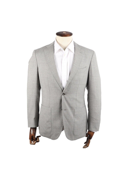 SUITSUPPLY Sport Coat Gray Wool Blazer Men's Size 48 IT