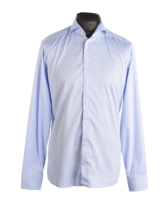 Men's ETON Blue Slim Fit Shirt Size 40 / 15.75