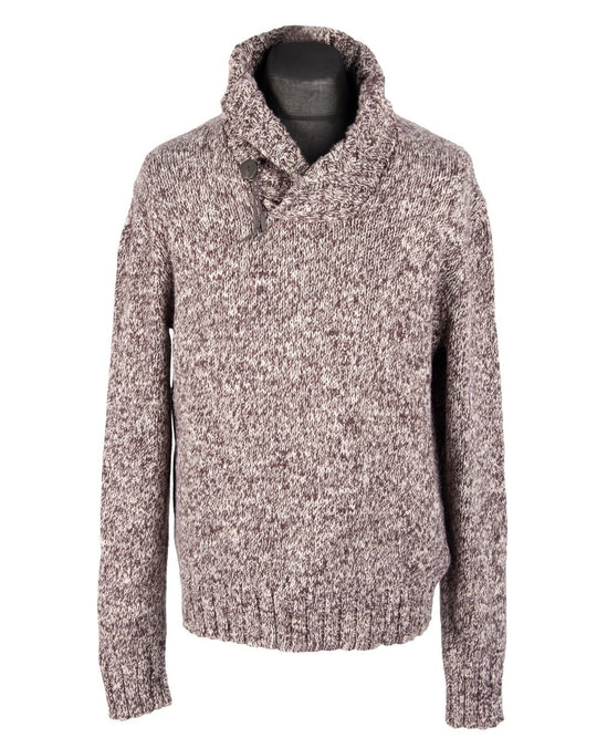 Polo By RALPH LAUREN Pullover Shawl Neck Cotton Multicolor Men's Jumper Size L