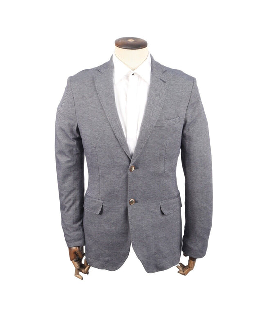 MASSIMO DUTTI Blazer Blue Cotton Men's Sport Coat Size 50 IT