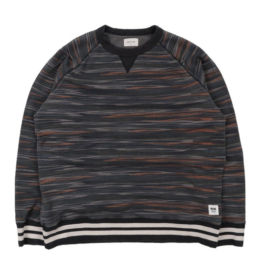 Men's WOOD wood Multicolor Cotton Sweatshirt Jumper Size L