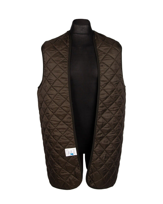 BARBOUR Button Out Long Coat Liner Men's Quilted Vest Waistcoat Size M