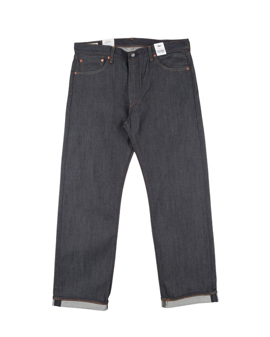 LEVIS 501 Jeans Navy Blue 5-Pockets Mens Denim Size 36x32
