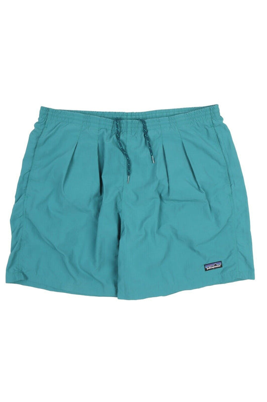 Men's Vintage PATAGONIA Turquoise Green Sport Outdoor Shorts Size L