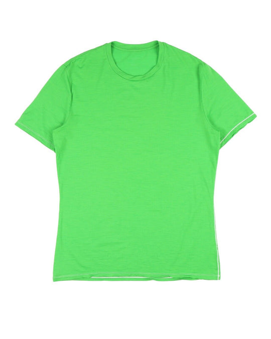 ICEBREAKER T-Shirt Green Crew Neck Pullover Mens Tee Top Large