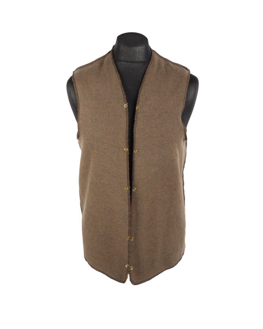 Men's BARBOUR Deep Pile Snap In Liner Vest Waistcoat Size ~ S P2P 20.5 " In