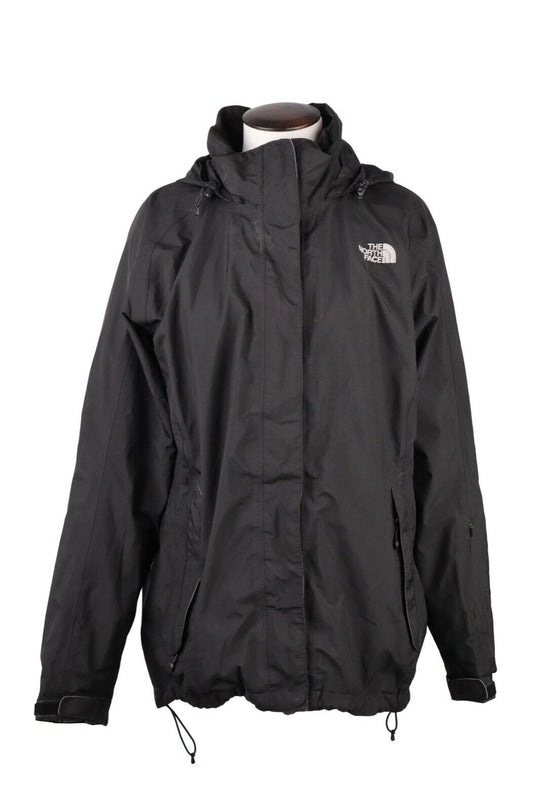 Women's THE NORTH FACE Black Membrane Outdoor Windbreaker Jacket Size XL