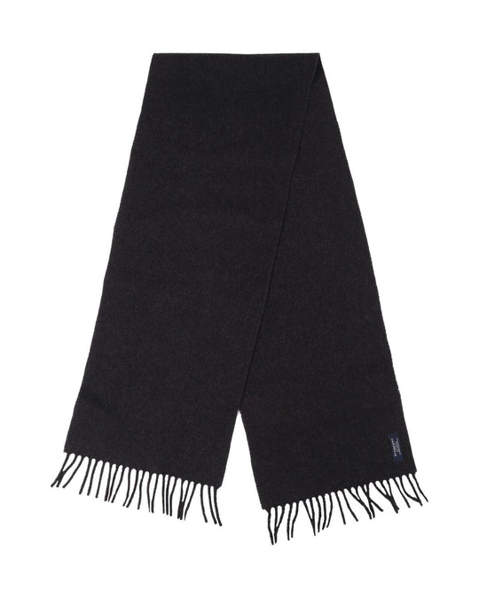 BURBERRY Scarf Dark Grey Lambswool
