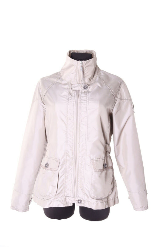 Women's BOGNER JEANS Beige Nylon Jacket Size 38