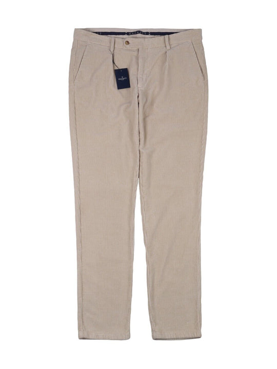 HACKETT Chino Pants Beige Corduroy Cotton Mens Trousers Size 36