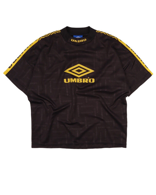 Men's UMBRO Black Big Logo Sport T-Shirt Tee Size M