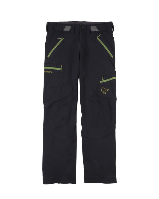 NORRONA Flex Cargo Pants Grey Womens Outdoor Trousers Size M