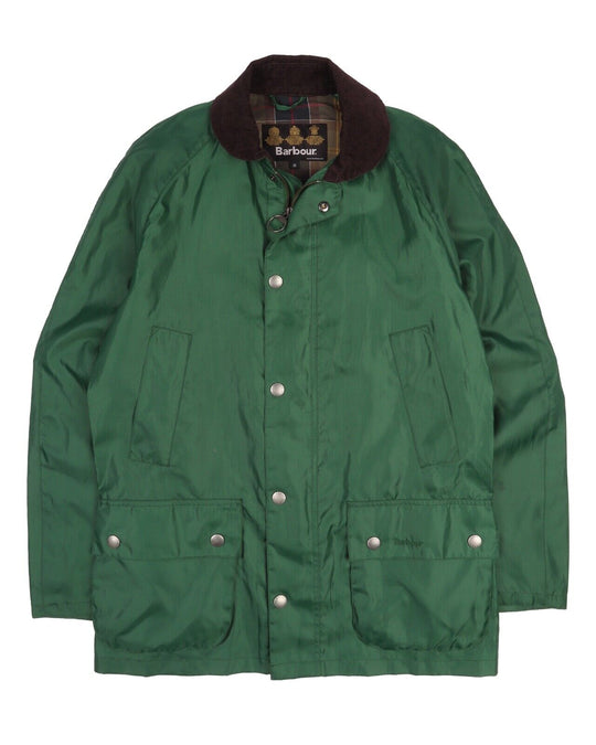 Men's BARBOUR Green Shawl Collar Bedale Jacket Size S