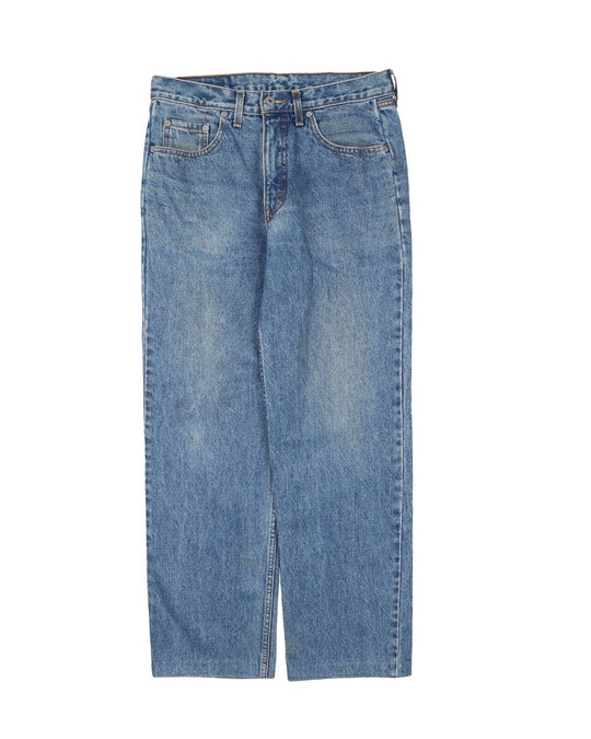 LEVIS 643 Jeans Blue Denim Cotton Men's Straight Leg Big E Size W32 L34