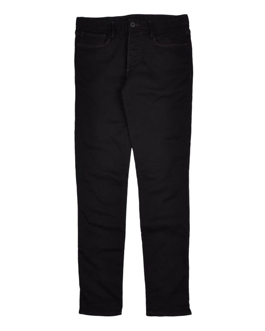 EMPORIO ARMANI Denim Fleece Navy Blue Cotton Mens Jeans  Size 30