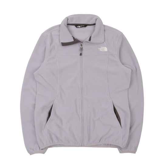 THE NORTH FACE Grey Pile Fleece Full Zip Outdoor Jumper Size M