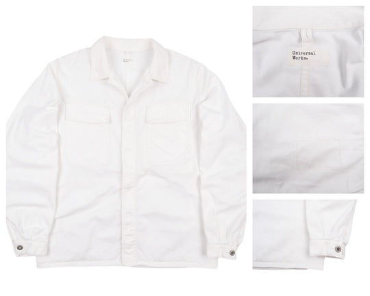 Men's UNIVERSAL WORKS Single Layer Unstructured Cotton Work Blazer Jacket Size L