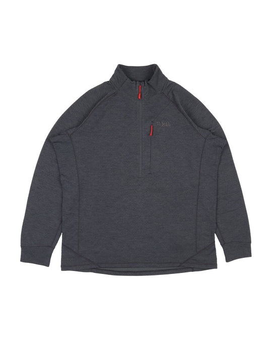 RAB Zip Neck Pullover Gray Mens Outdoor Fleece Size XXL