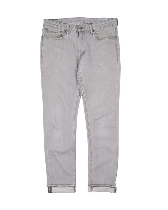 LEVIS 511 Commuter Denim Grey Mens Cycling Jeans Size W 34 L 34