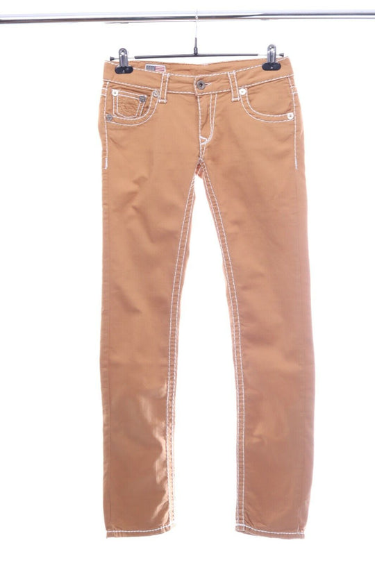 TRUE RELIGION Mustard Yellow Cotton Denim Jeans Pants Size 29