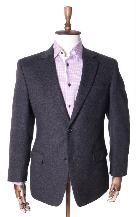 Men's MICHAEL KORS Grey 100% Camel Hair Blazer Jacket Size 38R