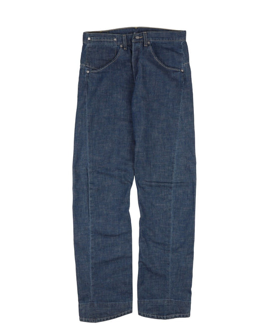 LEVIS Engineered Jeans Navy Blue Denim Cotton Straight Leg Men's Size 32x34