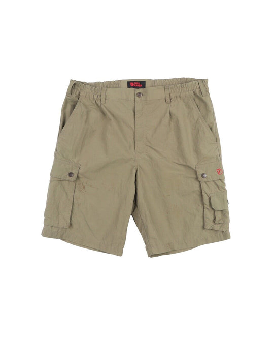 Vintage FJALLRAVEN Cargo Shorts Khaki Cotton Men's Gorpcore Size 50
