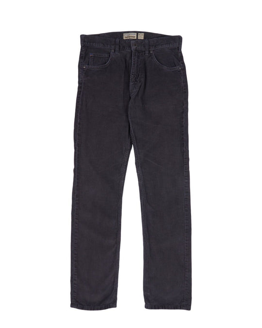 PATAGONIA Chino Pants Grey Corduroy Cotton Outdoor Men's Trousers Size 30