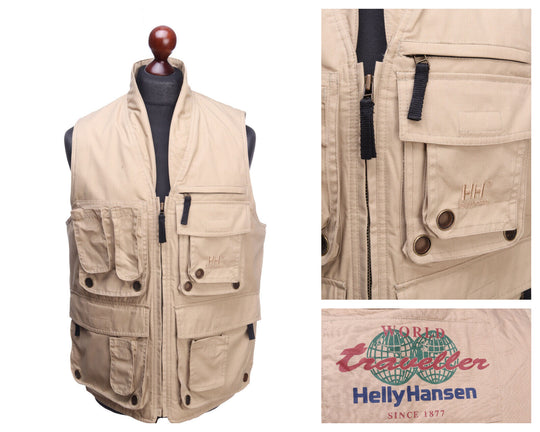 HELLY HANSEN Beige Insulated Functional Vest Size S