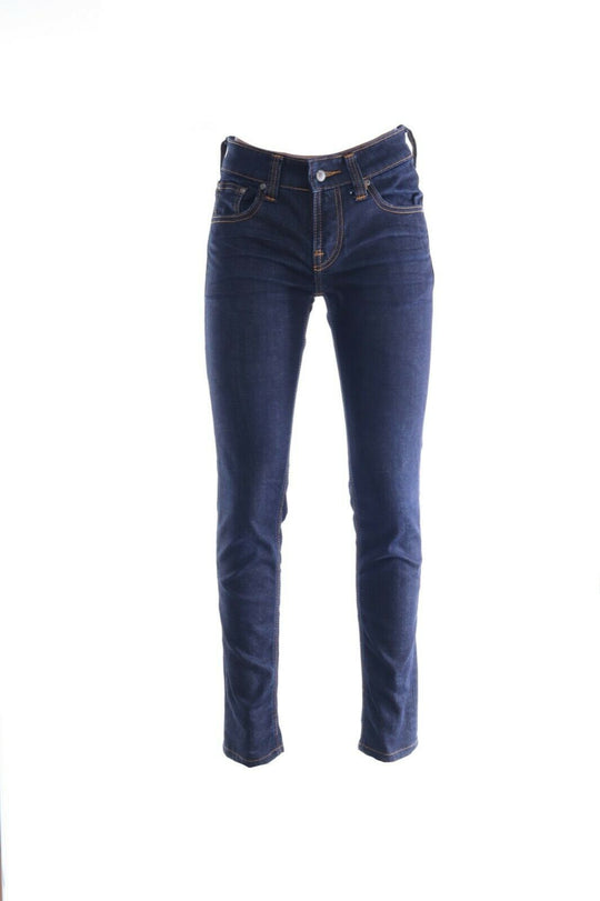 NUDIE Jeans Navy Blue Thinn Finn Denim Jeans Size 26