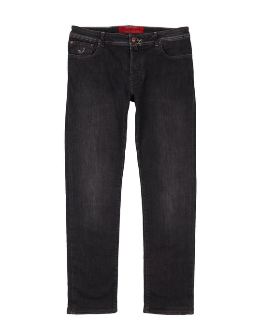 JACOB COHEN 5 Pocket Jeans Grey Cotton Mens Trousers Size 36