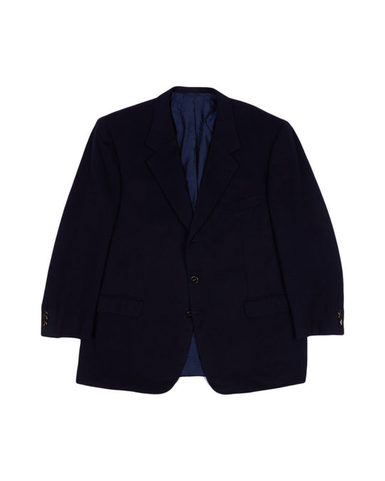BRIONI Blazer Navy Blue Pure Cashmere Mens jacket Size 54 IT