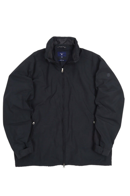 Men's GANT Navy Blue Ð¡otton Nylon Short Windbreaker Mist Jacket Size 3XL