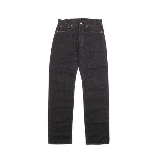 Men's Vintage LEVI`S USA 501 Charcoal Grey Original Fit Jeans Size W 32 L 34