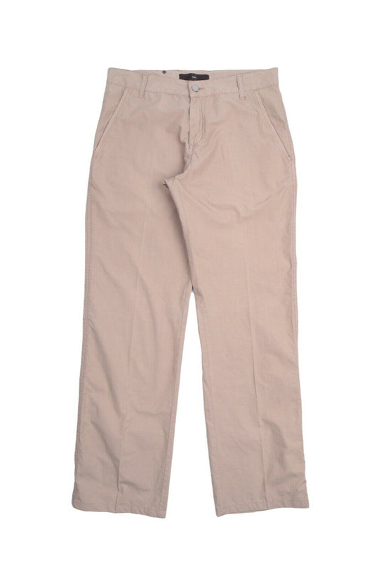 Men's ERMENEGILDO Z ZEGNA Beige Cotton Chino Pants Casual Trousers Size 32 R