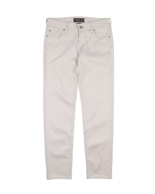 JACOB COHEN Denim White Cotton Womens 5 Pocket Jeans Size 28