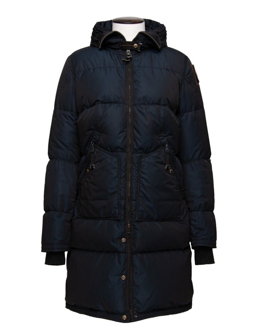 PARAJUMPERS Coat Navy Blue Down Women's Puffer Jacket Size M