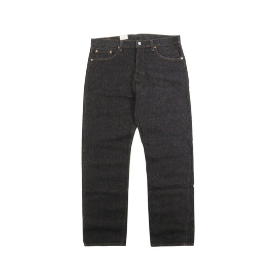 Men'S Vintage LEVI`S USA 501 Charcoal Grey Original Fit Jeans Size W 38 L 32