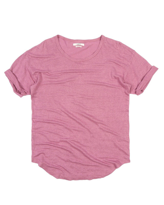 Men's ISABEL MARANT Pink Linen Tee T - Shirt Size M