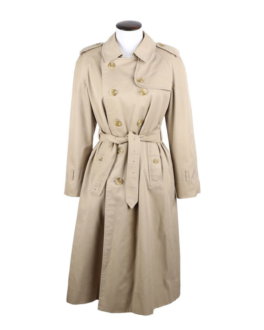 Vintage BURBERRY'S Double Breasted Trench Coat Beige Women's Size