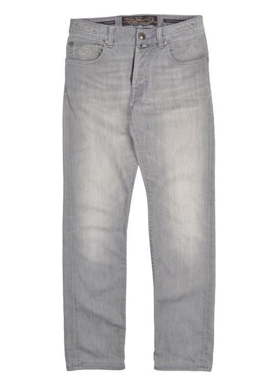JACOB COHEN Jeans Gray Denim Cotton Men's Straight Leg Pants Size 30