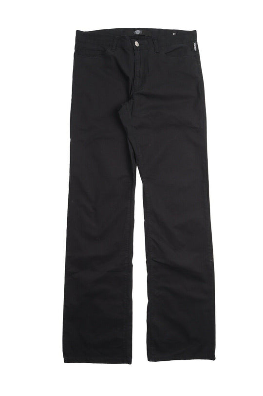 Men's Vintage VERSACE Jeans COUTURE Black Denim Straight Jeans 33 / 48