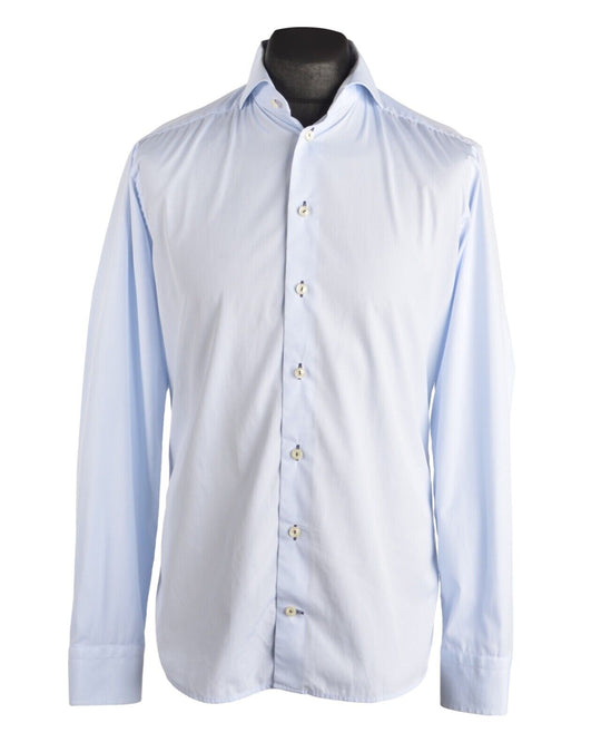 Men's ETON Blue Slim Fit Shirt Size 40 / 15.75