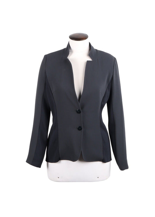 MAX MARA Blazer Navy Blue Women's Jacket Size 40 IT