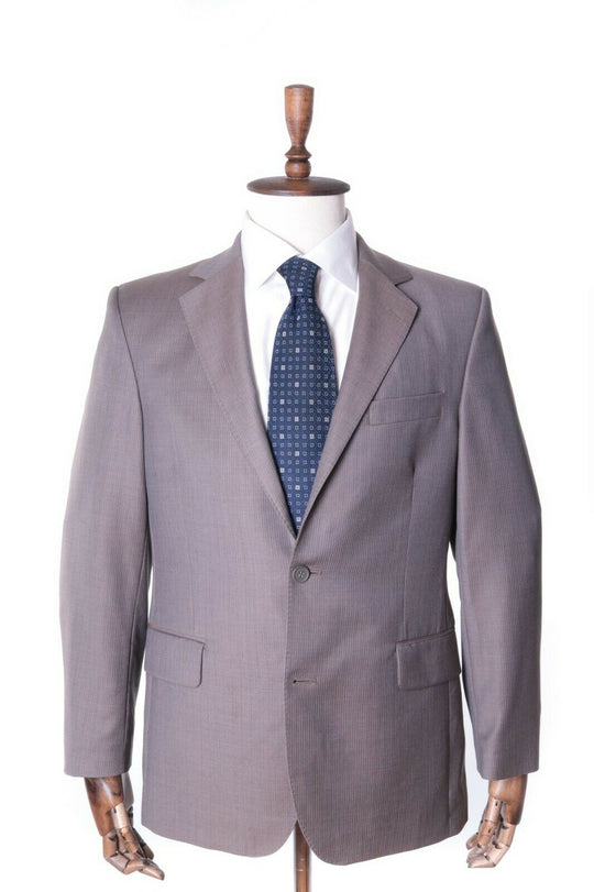 Men's ERMENEGILDO ZEGNA Trofeo Grey 100% Wool Short Suit Jacket Size 40