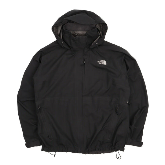Women's THE NORTH FACE Black Gore-Tex Outdoor Windbreaker Jacket Size ~ XL